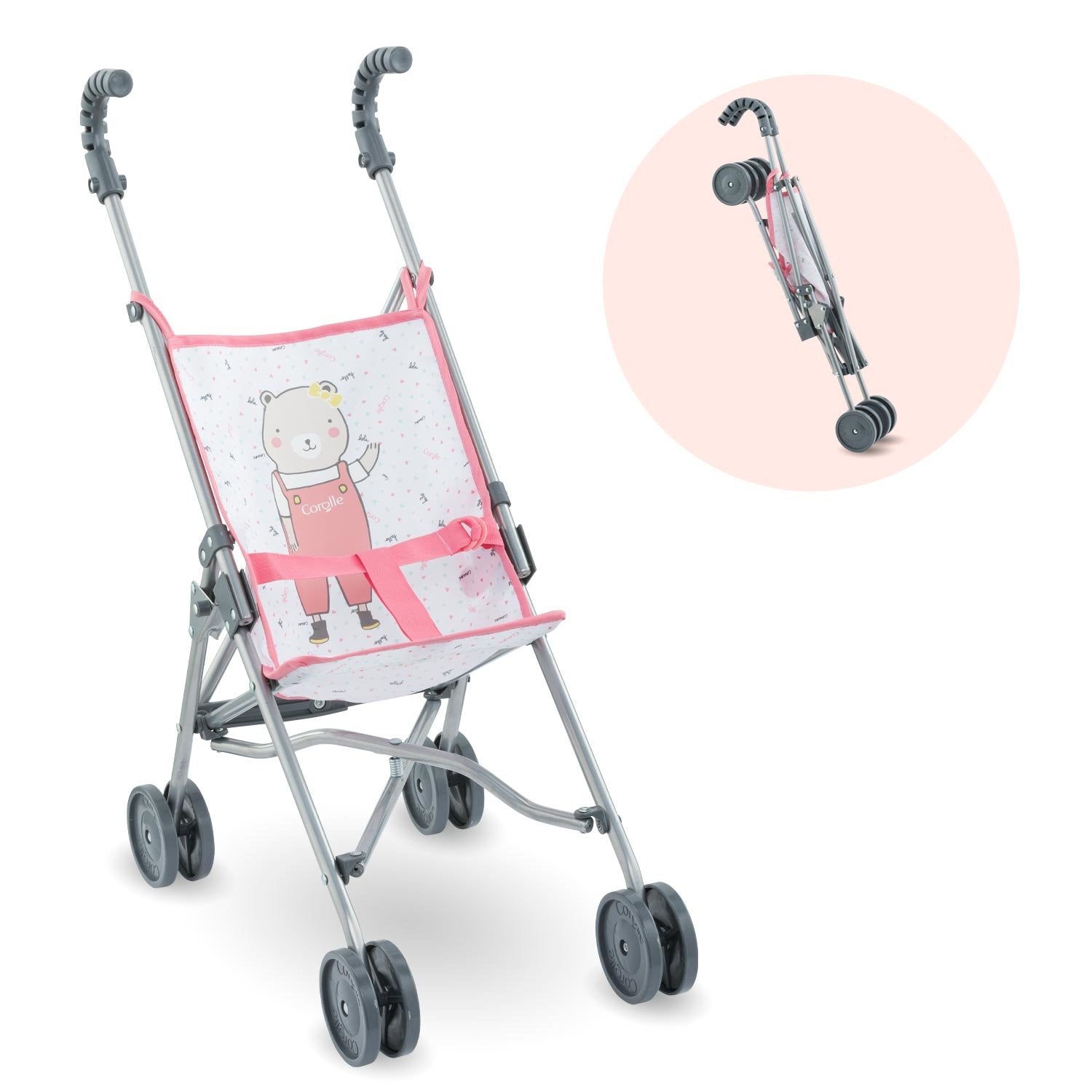 Simba-Dickie Mon Grand Poupon 36-42 Cm Puppenwagen Rosa 9000141640