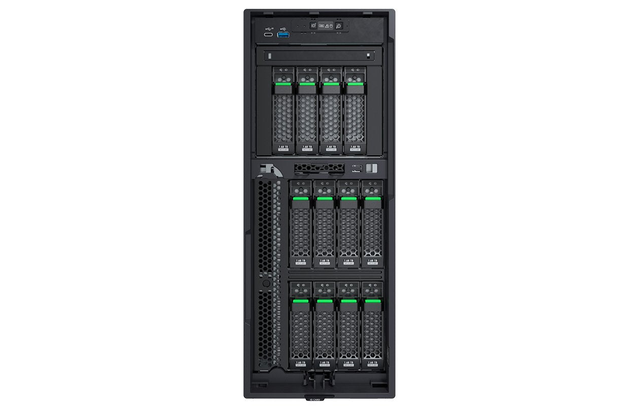 EAN 4065221895817 - Fujitsu PRIMERGY TX1330 M5 servidor Torre Intel Xeon E E-2388G 3,2 GHz 32 GB DDR4-SDRAM 500 W imagen 3