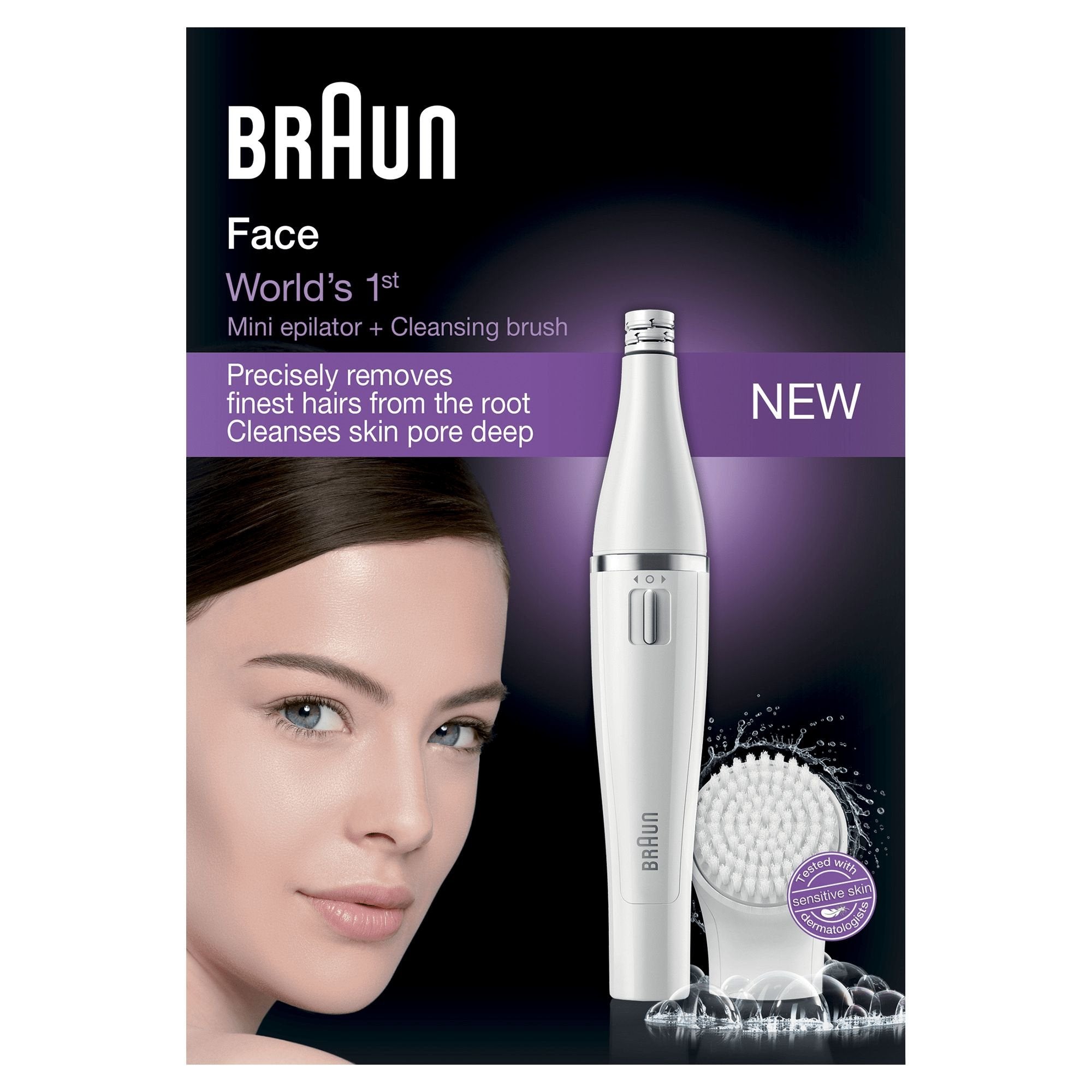 Braun Face 810 Depiladora + Limpiador De Cara
