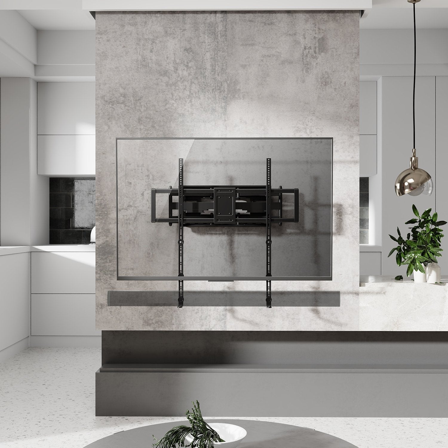 Aisens Soporte Universal Para Barra De Sonido, Negro