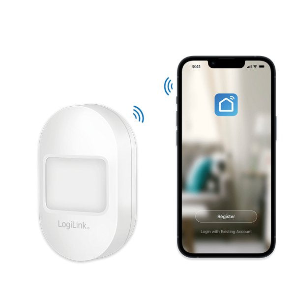 Detector De Movimiento Inteligente Wi-Fi, Compatible Con Tuya
