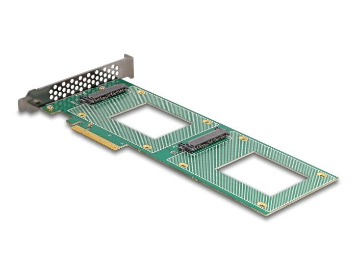 Delock 90151 Tarjeta Pci Express 4.0 X8 A 2 X Interno U.2 Nvme Sff-8639 - Bifurcación (Laxan 236 X 87 Mm)