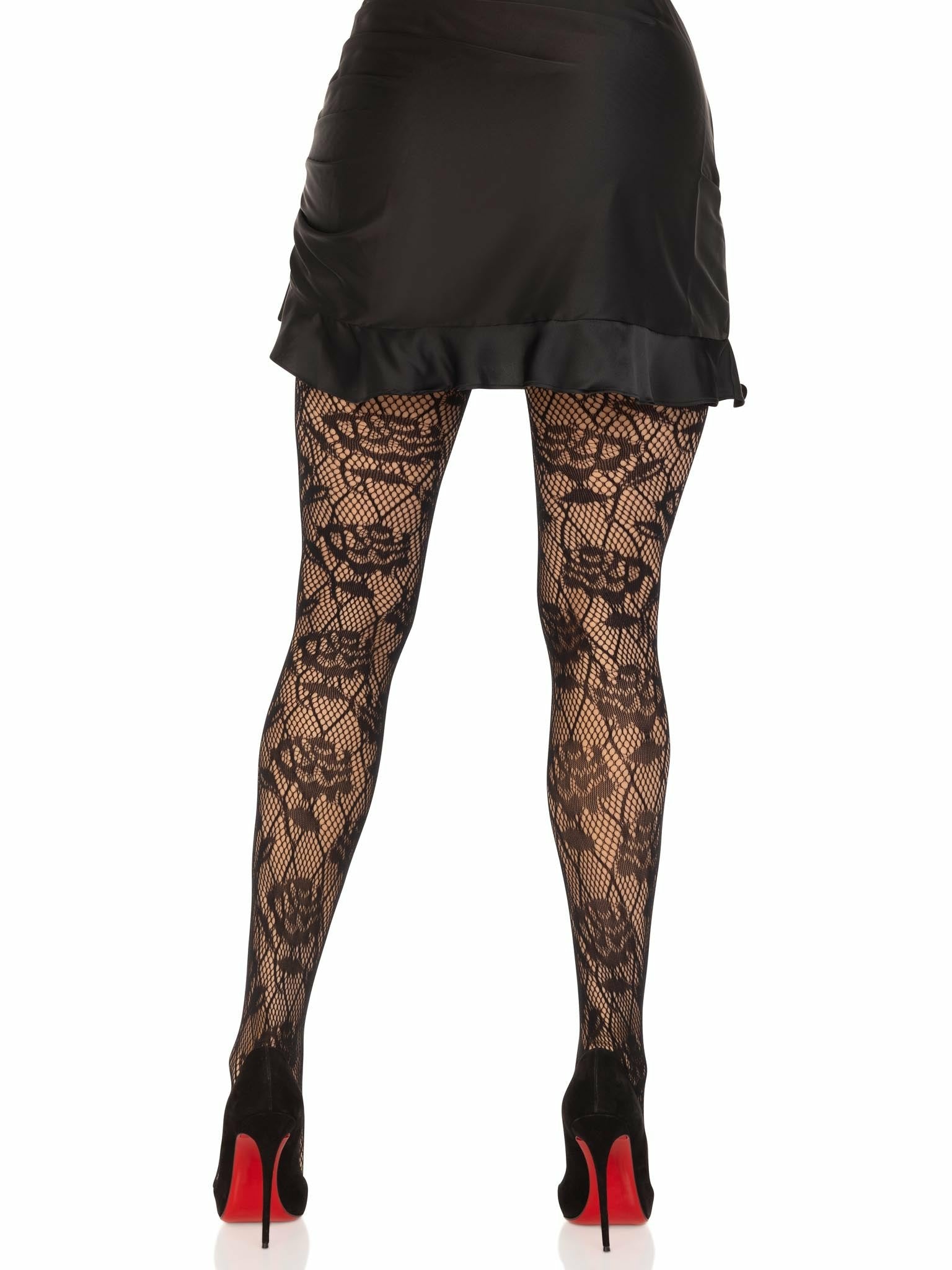 Leg Avenue - Medias Red Rosa Salvaje
