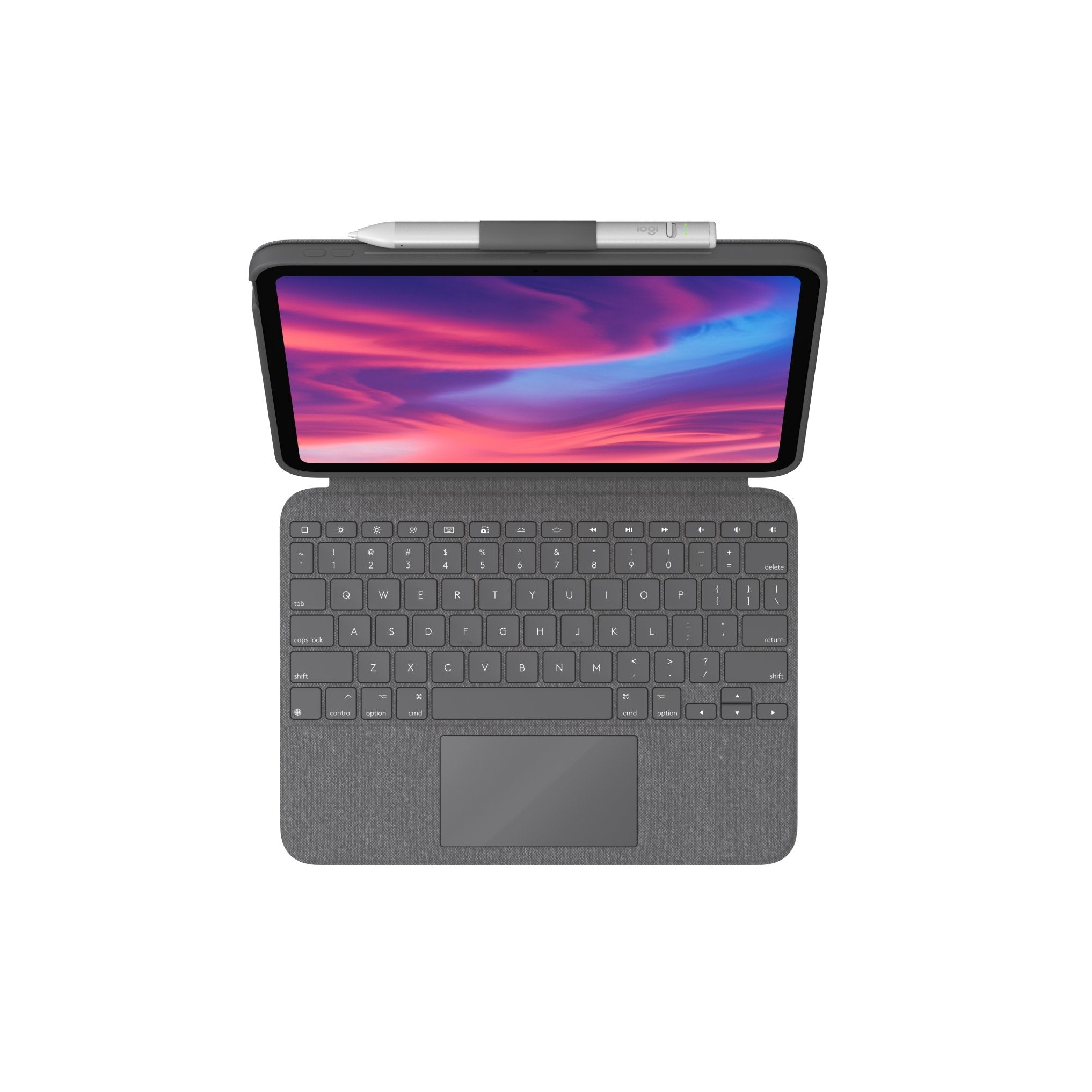 EAN 5099206107656 - Logitech 920-011440 teclado para móvil QWERTY Danés, Finlandés, Noruego, Sueco Smart Connector Gris imagen 2