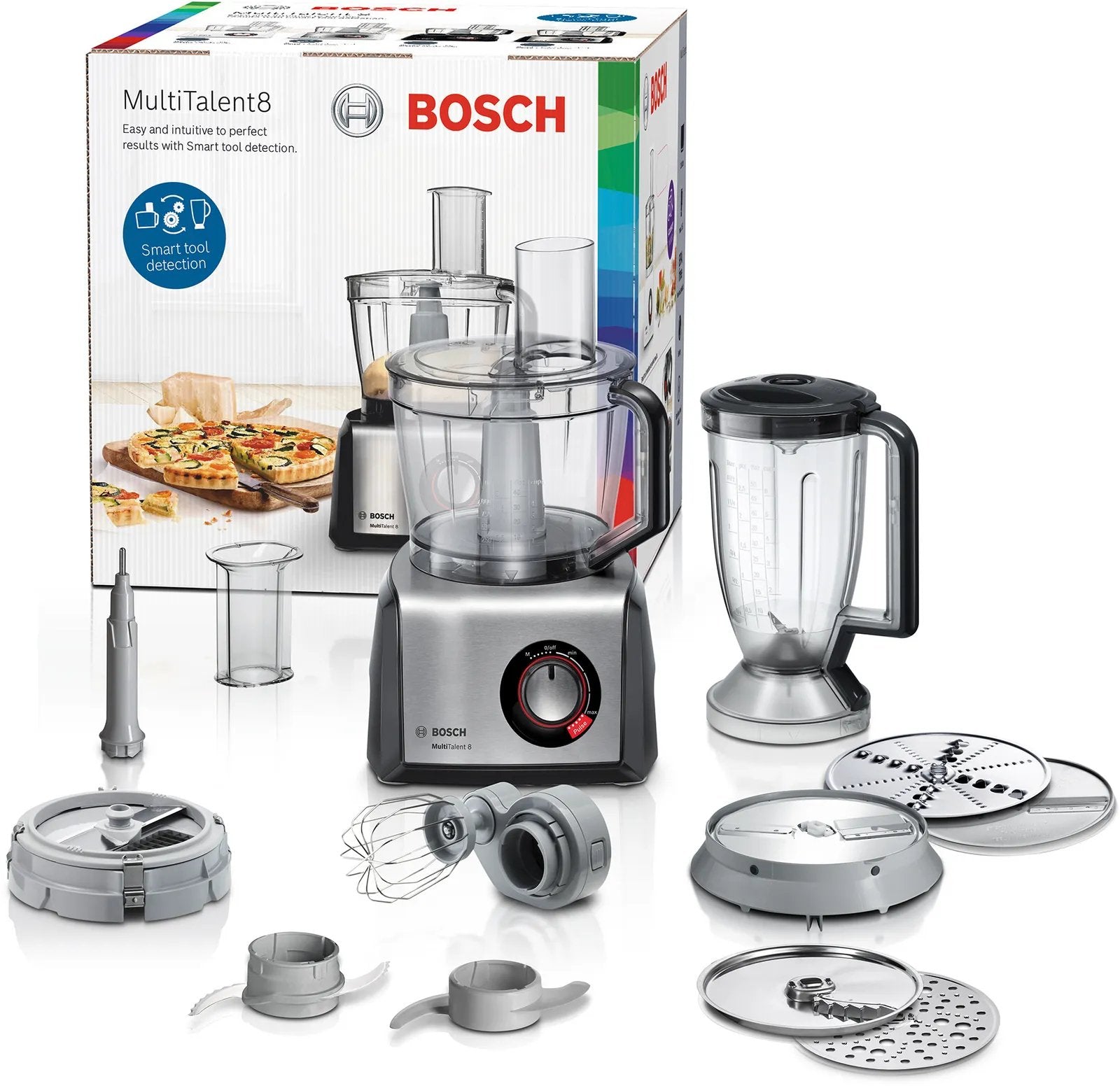 EAN 4242005109333 - Bosch MC812M865 robot de cocina 1250 W 3,9 L Negro, Acero inoxidable imagen 3