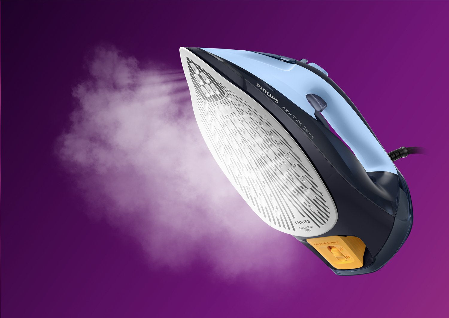 Philips 7000 Series Dst7041/20 Plancha De Vapor Hv De Color Azul Claro/Oscuro