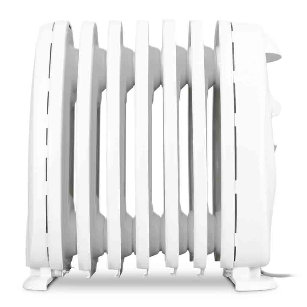 Radiador De Aceite Eléctrico Mini Grunkel 800w Blanco Racp-80d