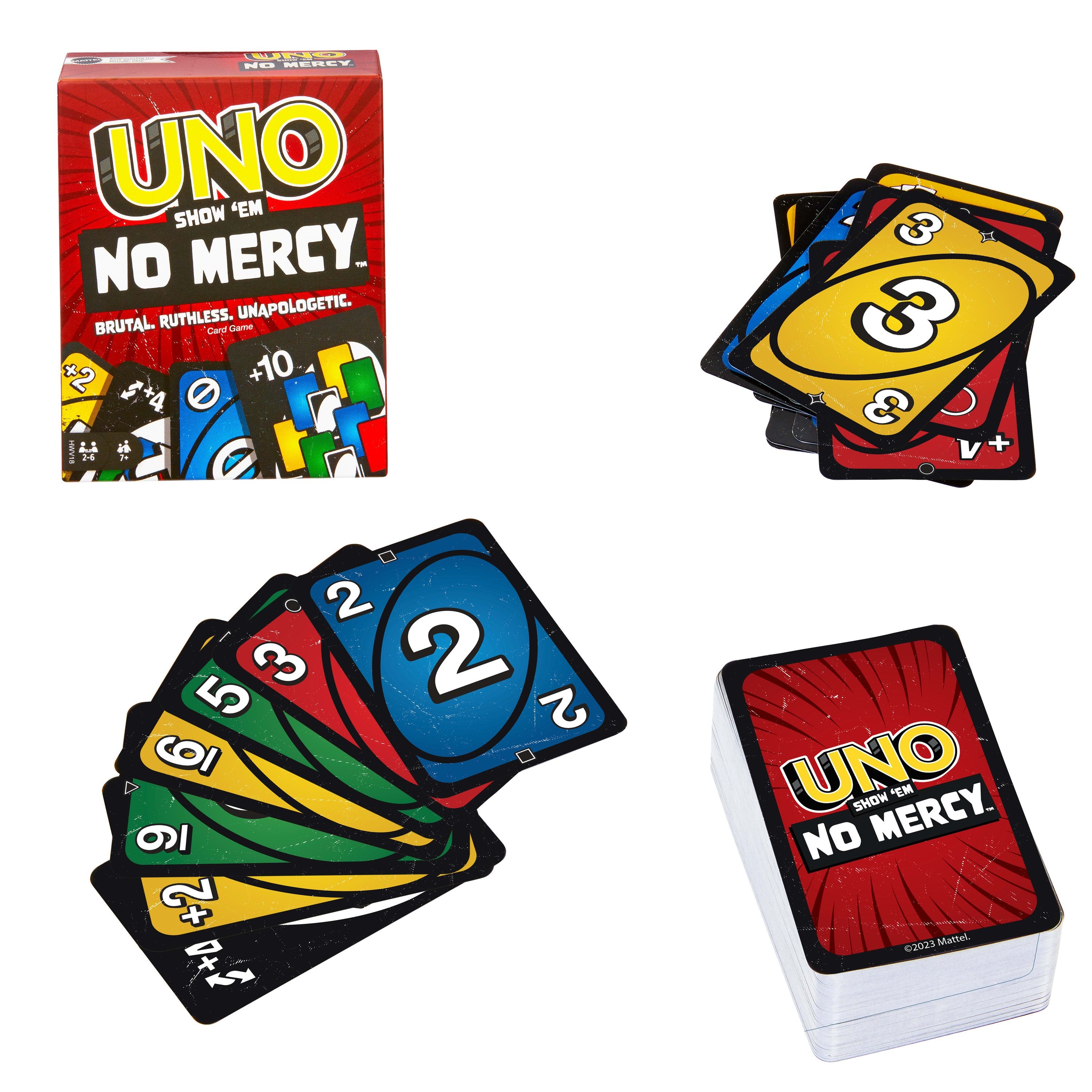 EAN 0194735220809 - Mattel Games HWV18 juego de tablero UNO Show 'em No Mercy Perder las cartas imagen 1