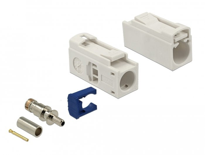 Conector Delock Fakra B De 25 Mm (Largo) Para Crimpar