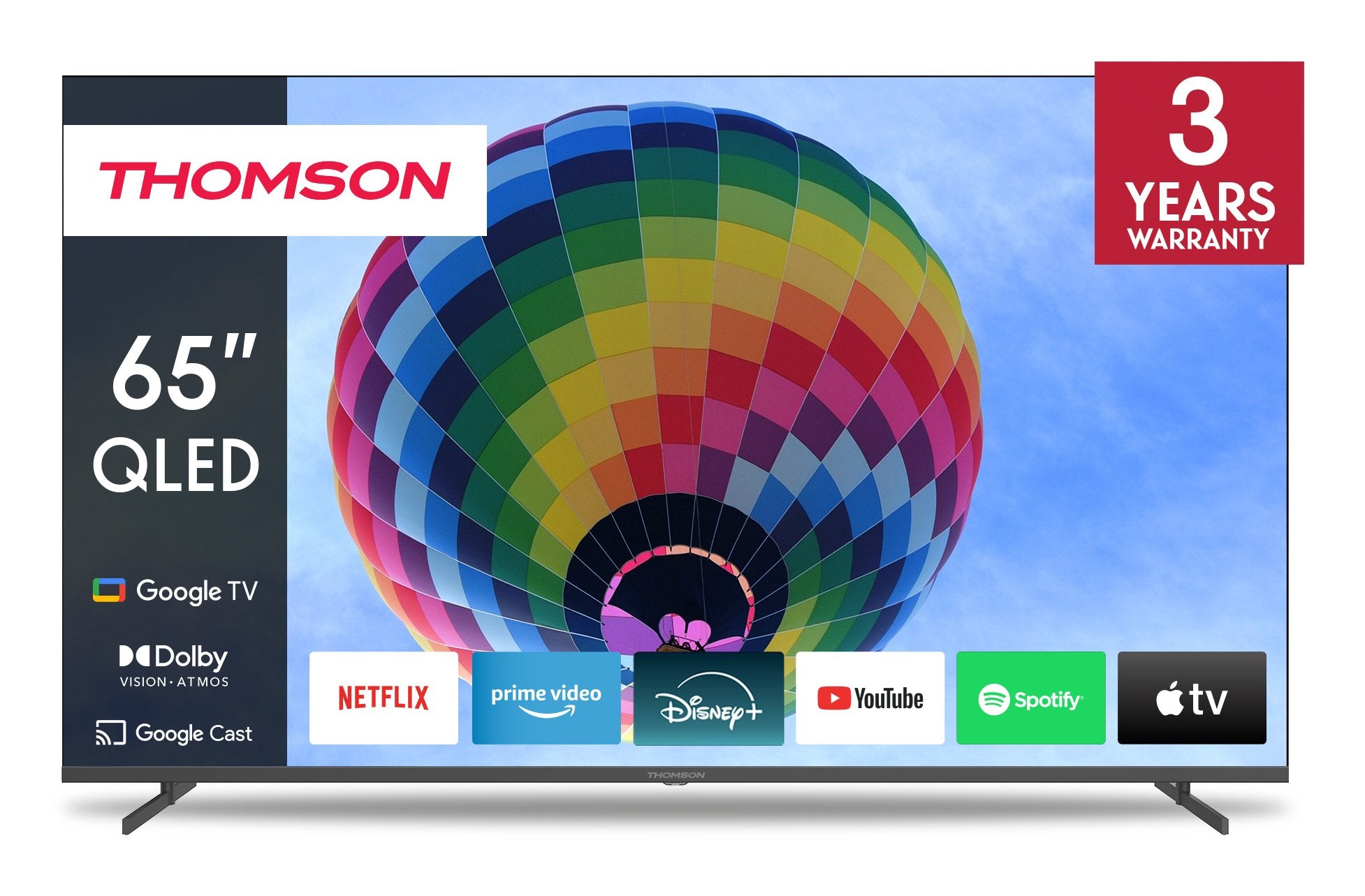 EAN 9120106662894 - Thomson 65QG4S14 Televisor 165,1 cm (65") 4K Ultra HD Smart TV Wifi Gris imagen 1
