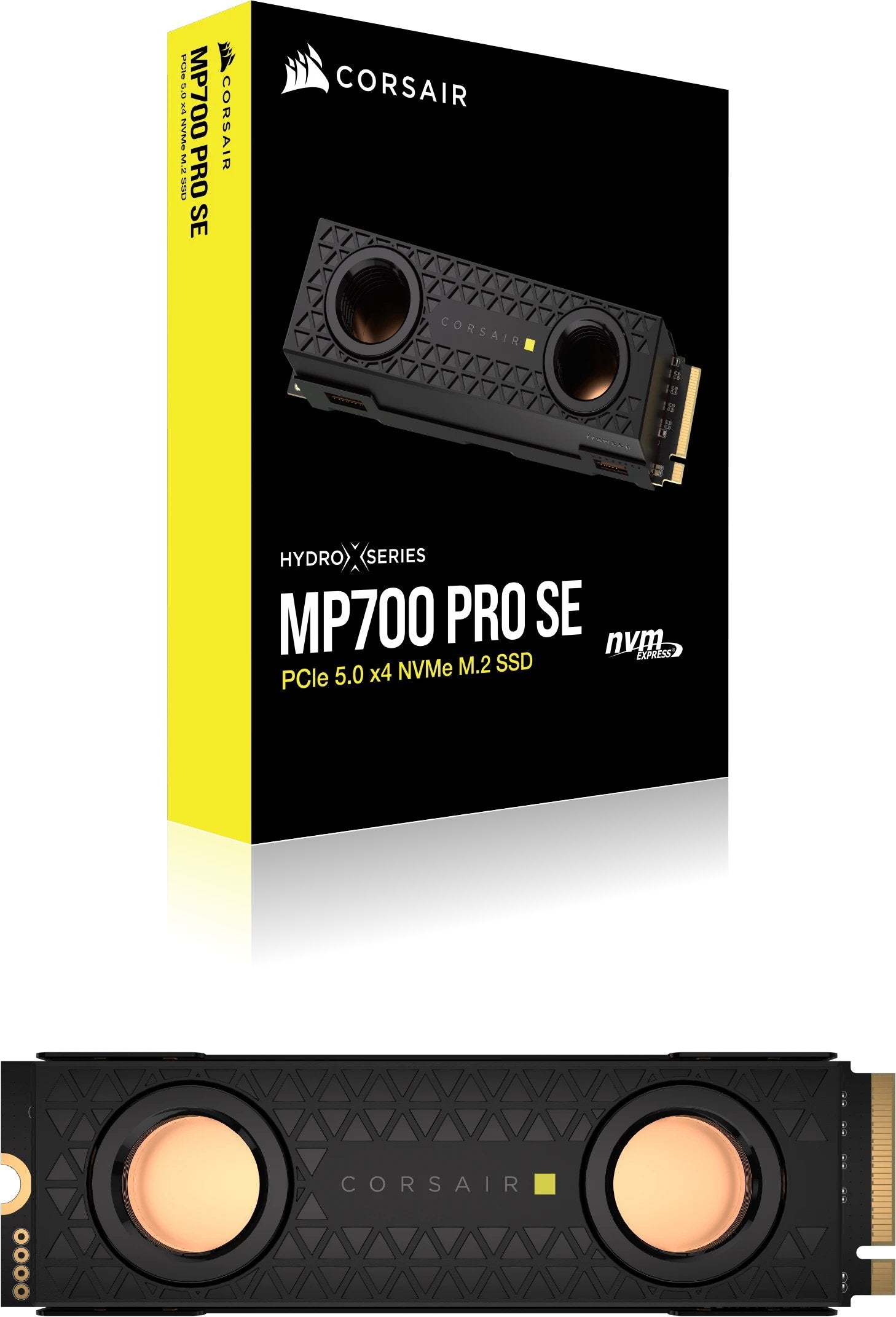 EAN 0840006686736 - Corsair MP700 PRO SE Hydro X 2 TB M.2 PCI Express 5.0 NVMe 3D TLC NAND imagen 7