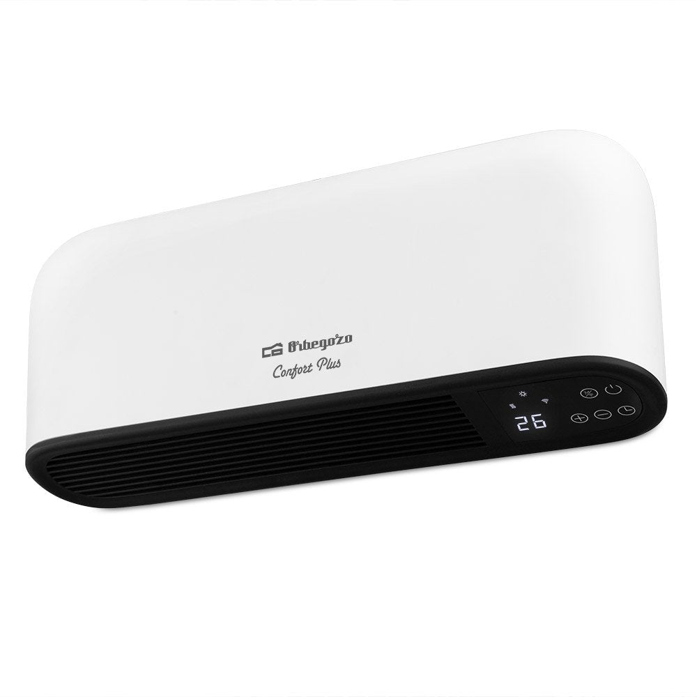 Orbegozo Spw 8000 Calefactor Wifi Baño - Ip-21 - Elementos Ceramicos Ptc - Programable - Dos Niveles De Calor - Funcion