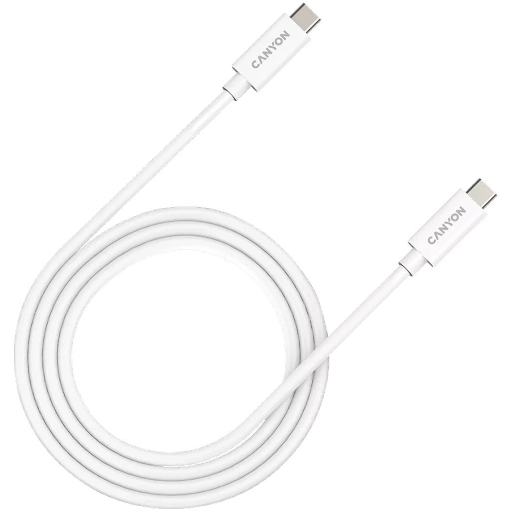 Cable Canyon Uc-44 Usb-C A Usb-C 240w 40gbps 4k 1m Blanco