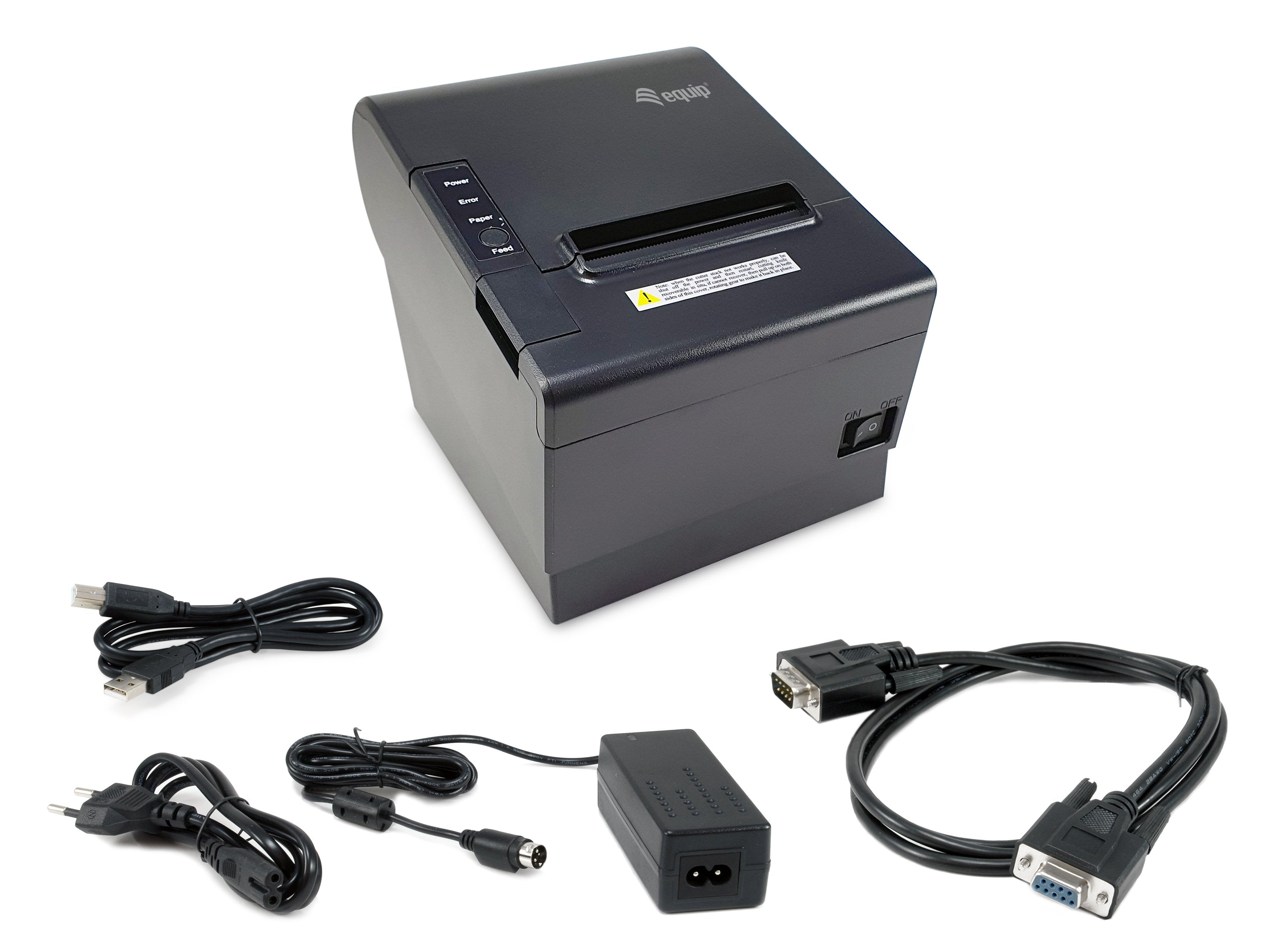 Equip Thermodrucker 58 80mm Usb Ethernet Serial + Negro