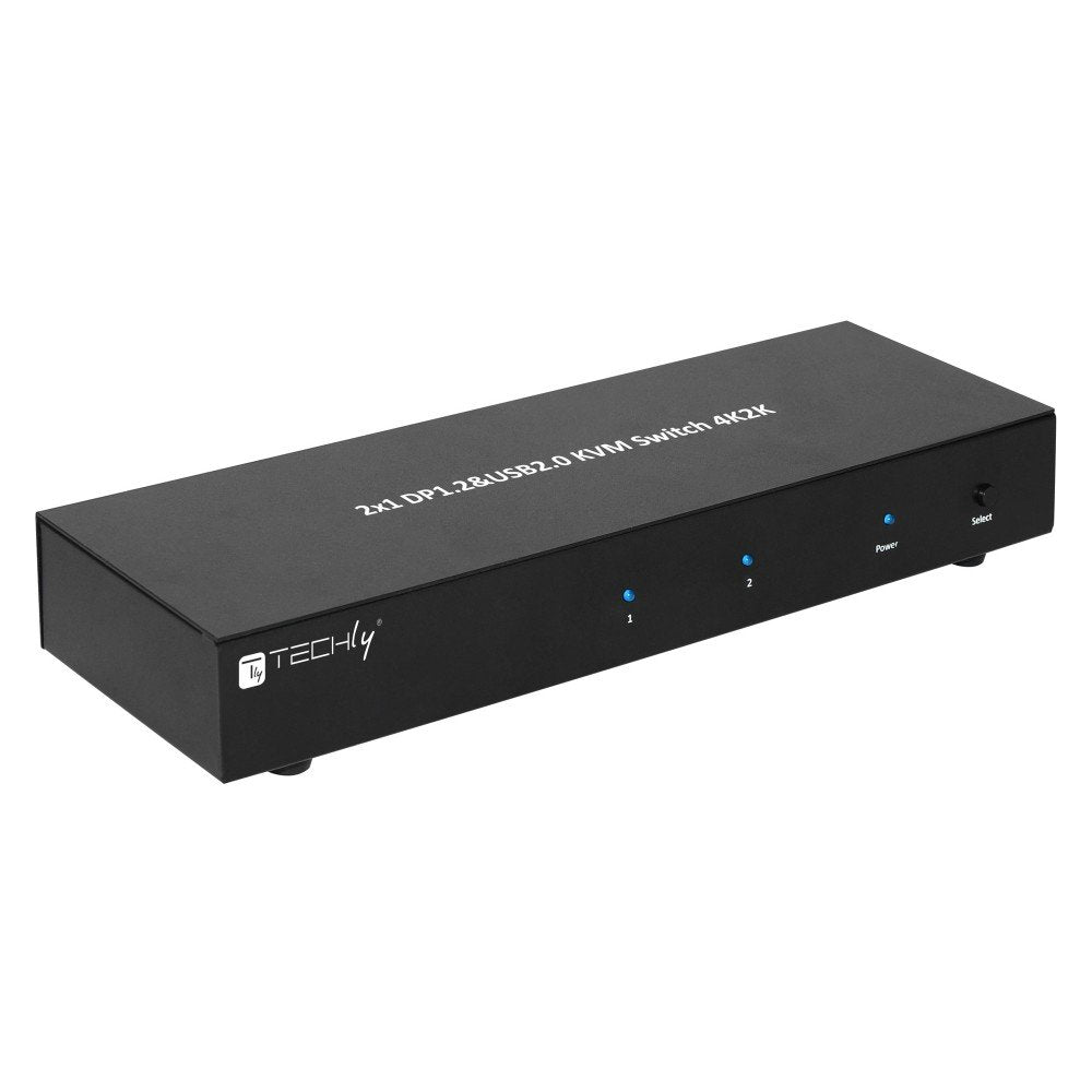 EAN 8051128101928 - Techly IDATA DP-KVM2 interruptor KVM Negro imagen 3