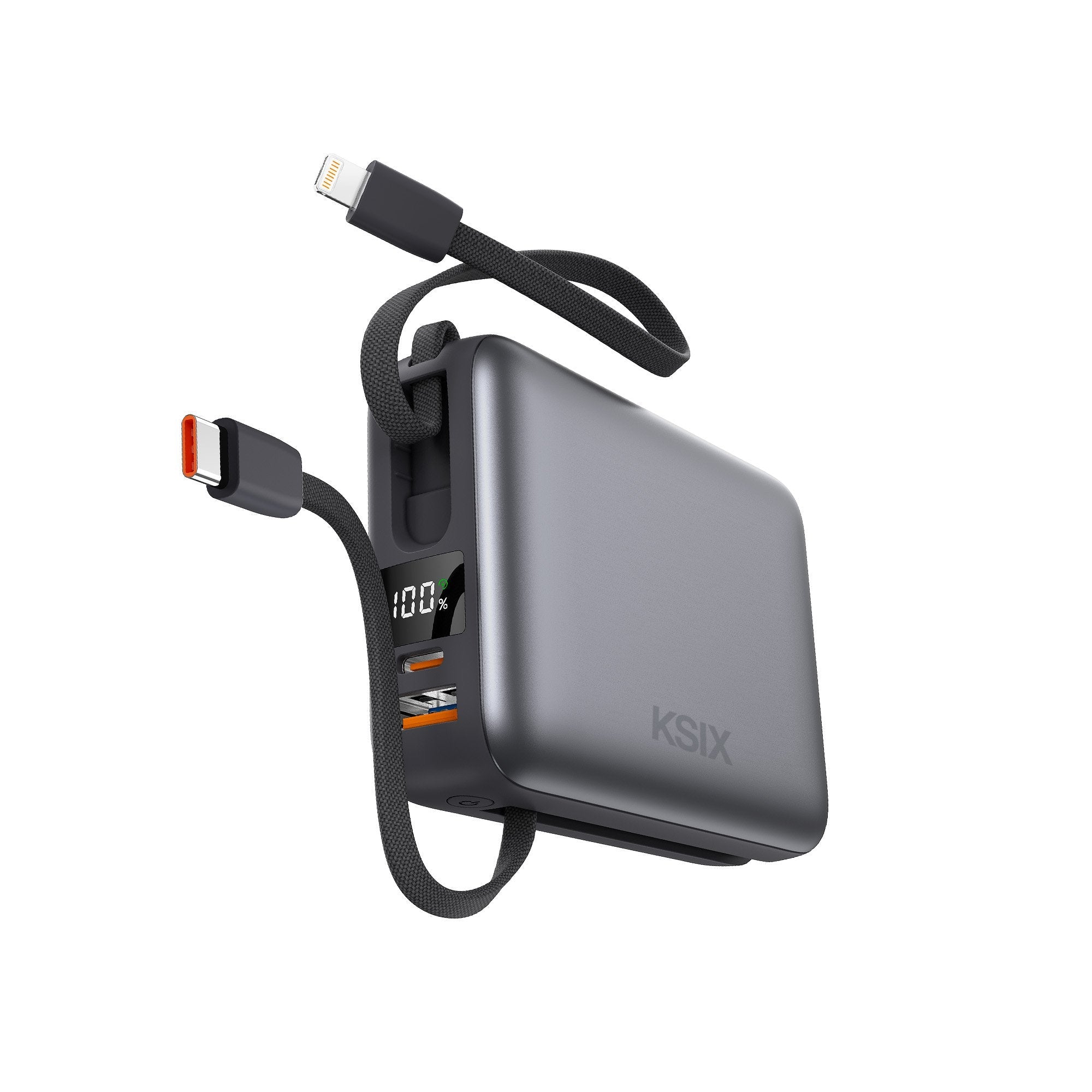Powerbank Ksix Bpb20pd22intg - 20000mah · 22,5w · Usb Tipo C · Gris