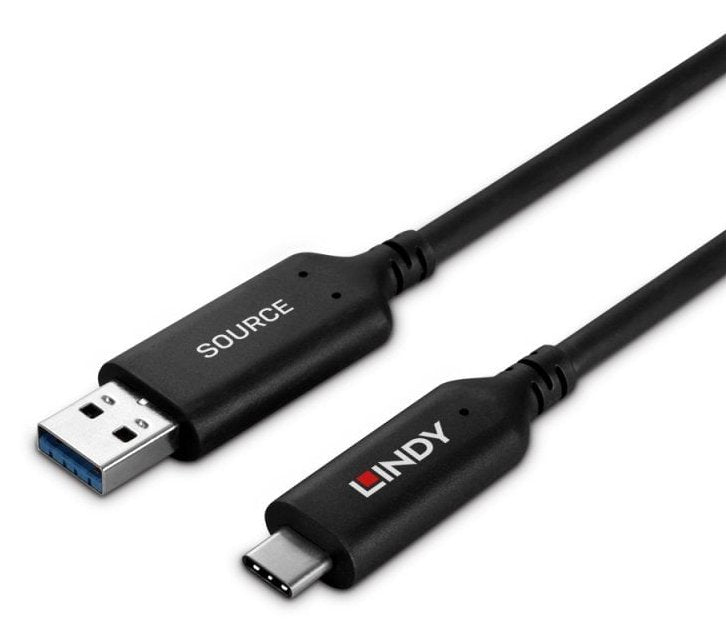 EAN 4002888433969 - Lindy 43396 cable USB USB 3.2 Gen 1 (3.1 Gen 1) 25 m USB A USB C Negro imagen 3