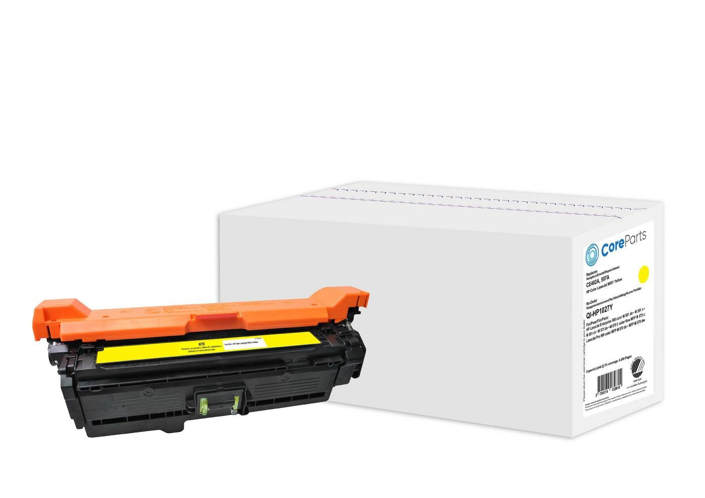 EAN 5704174132615 - CoreParts QI-HP1027Y cartucho de tóner 1 pieza(s) Compatible Amarillo imagen 1
