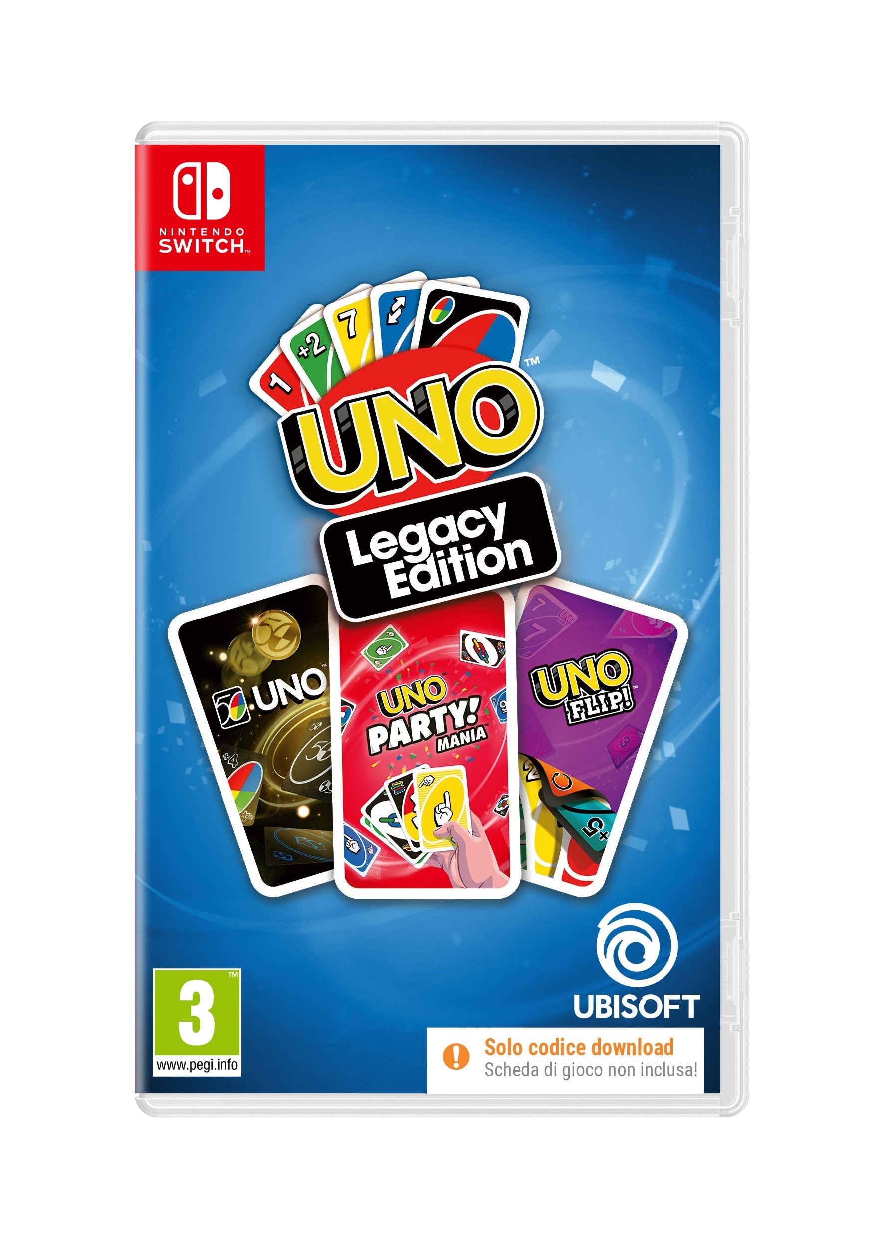 EAN 3307216294931 - Ubisoft UNO Legacy Edition Chino simplificado, Chino tradicional, Alemán, Holandés, Inglés, Español, Fran imagen 2