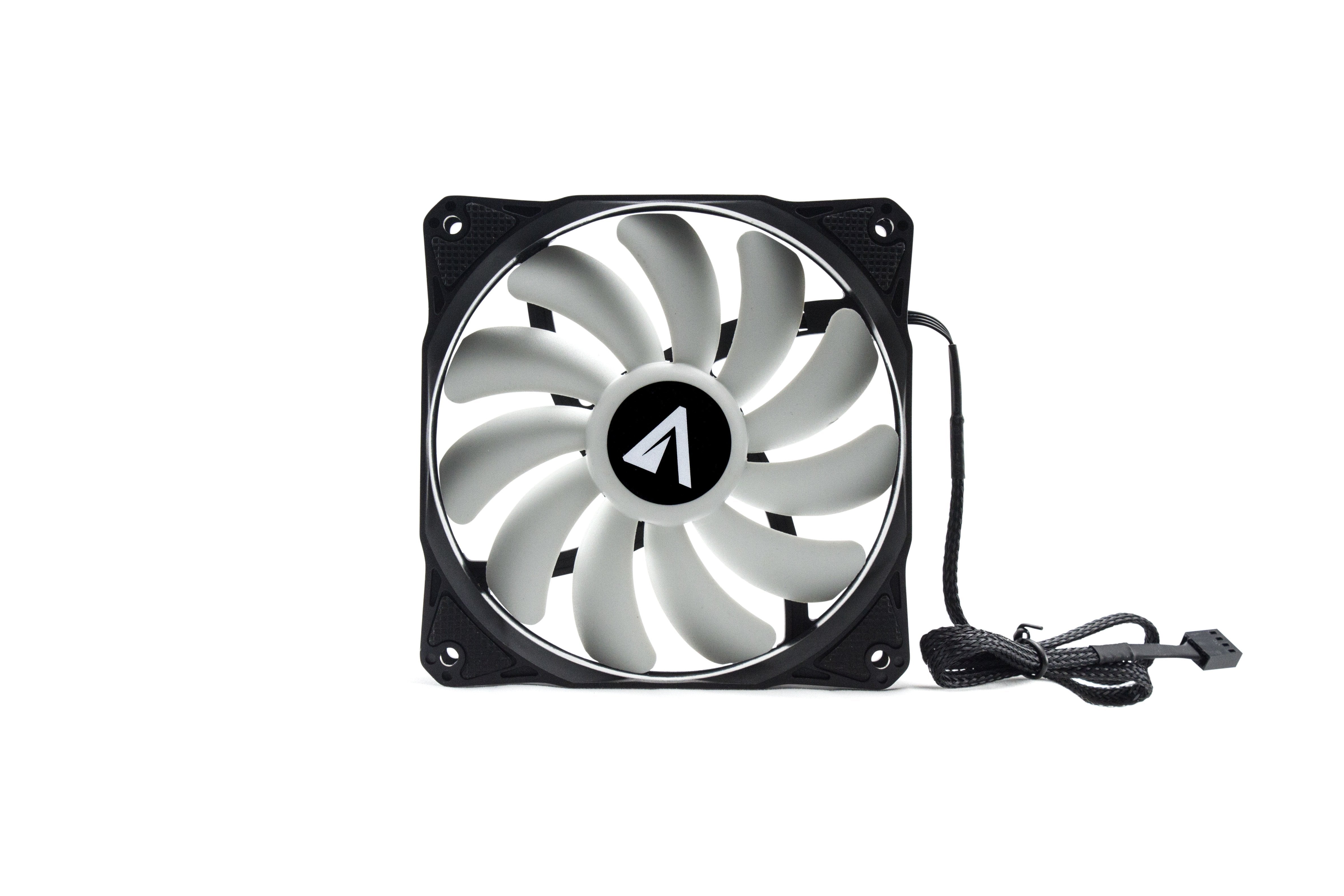 EAN 6940533542445 - ABYSM Breeze Carcasa del ordenador Ventilador 12 cm Negro, Blanco imagen 2