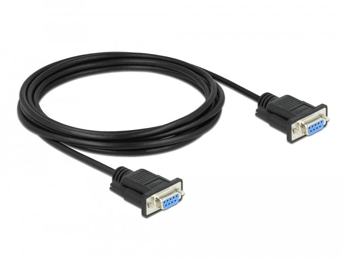 EAN 4043619866069 - DeLOCK 86606 cable de serie Negro RS-232 Sub-D9 imagen 2