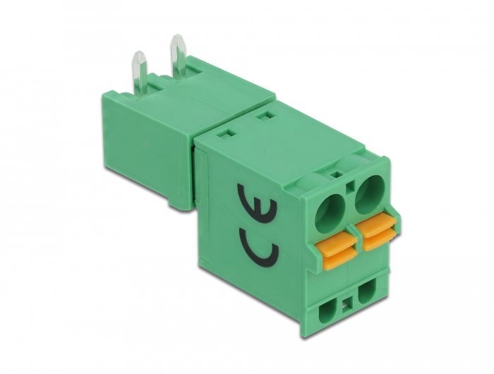 Terminalblock Set Für Platine 2 Pin 5,08 Mm Rastermass Horizontal