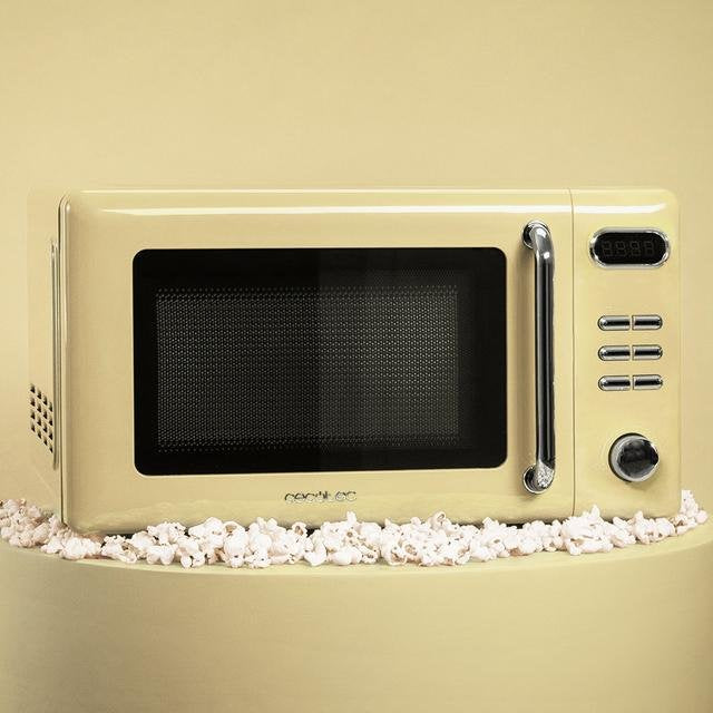 EAN 8435484017138 - Cecotec 01713 microondas Amarillo Microondas con grill Encimera 20 L 700 W imagen 4