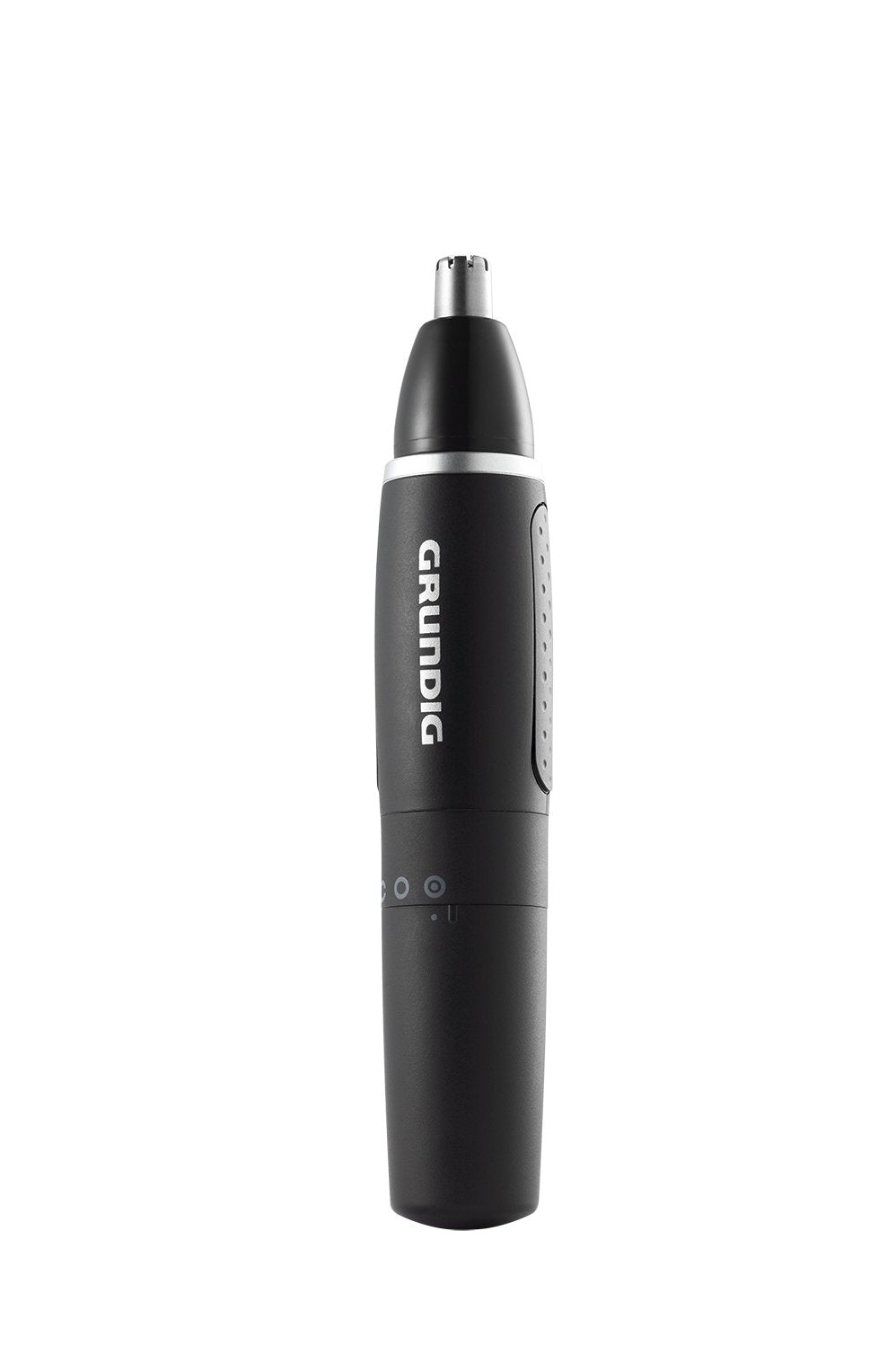 Grundig Mt 3810 Negro Plata Depiladora De Precisión Nasal Con Batería Aa