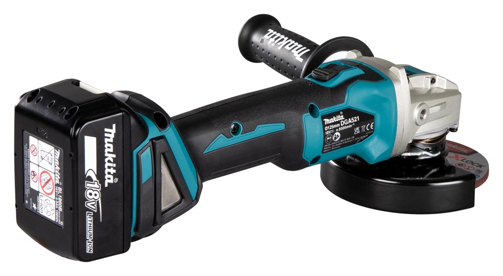 EAN 0088381751117 - Makita DGA521ZX1 amoladora angular 12,5 cm 8500 RPM 1,7 kg imagen 5