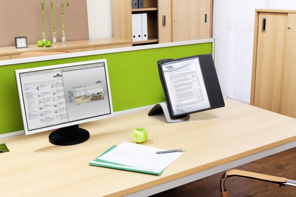 Simema De Paneles Expositores Durable Sherpamyletable M 10 Paneles Expositores Negros