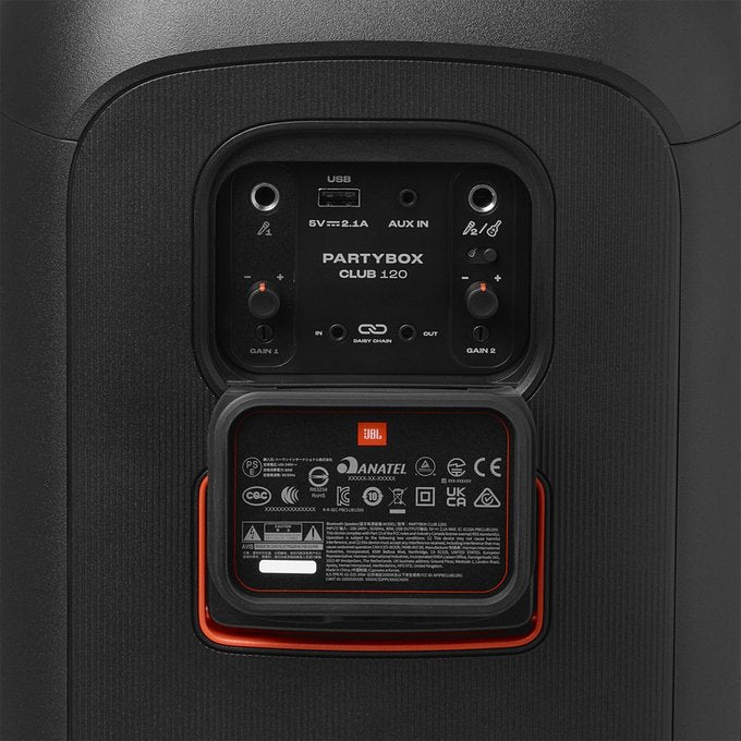 EAN 1200130009709 - JBL PartyBox Club 120 Altavoz para fiestas Negro 160 W imagen 8