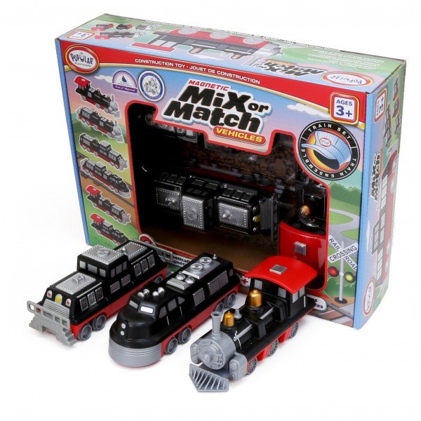 EAN 0755828603208 - Popular Playthings Mix or Match Vehicles Train imagen 1