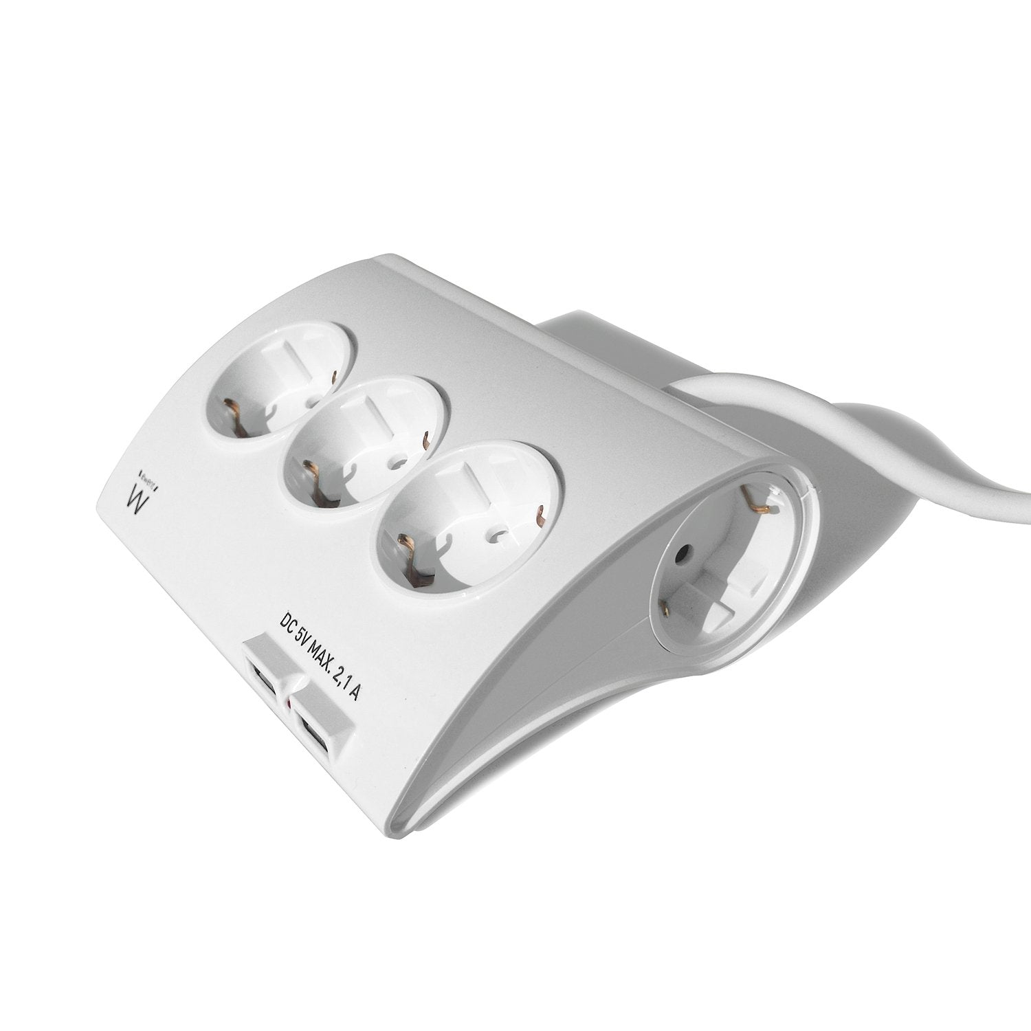 EAN 8056045879851 - Ewent EW3935 base múltiple 1,5 m 5 salidas AC Interior Blanco imagen 2