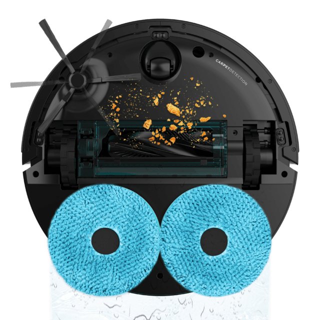 Cecotec Conga X70 Negro 15000pa Friegasuelos Autovaciado 240 Min 5200mah Robot Aspirador