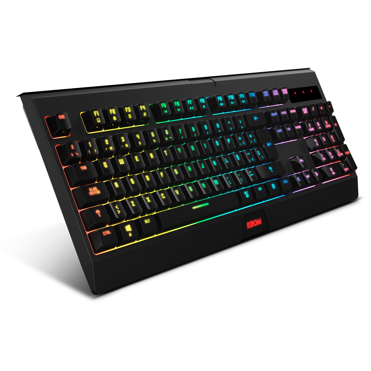 EAN 8436587974359 - Krom KABALA teclado Ratón incluido Juego RF inalámbrico QWERTY Español Negro imagen 5