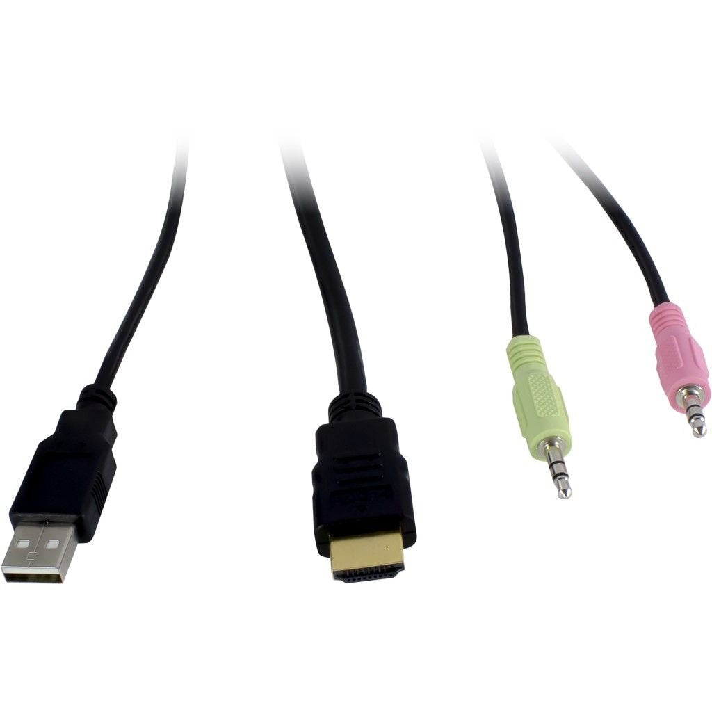 EAN 4260455643436 - Inter-Tech AS-21HA HDMI interruptor KVM Negro imagen 4