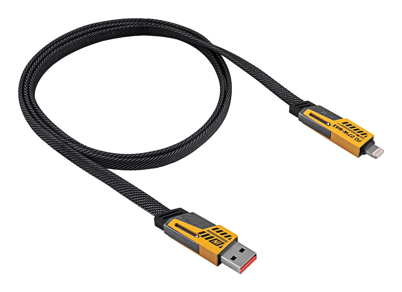 Cable Akyga Ak-Usb-57 Usb Usb 2.0 1 M Usb C Usb C/Lightning Multicolor