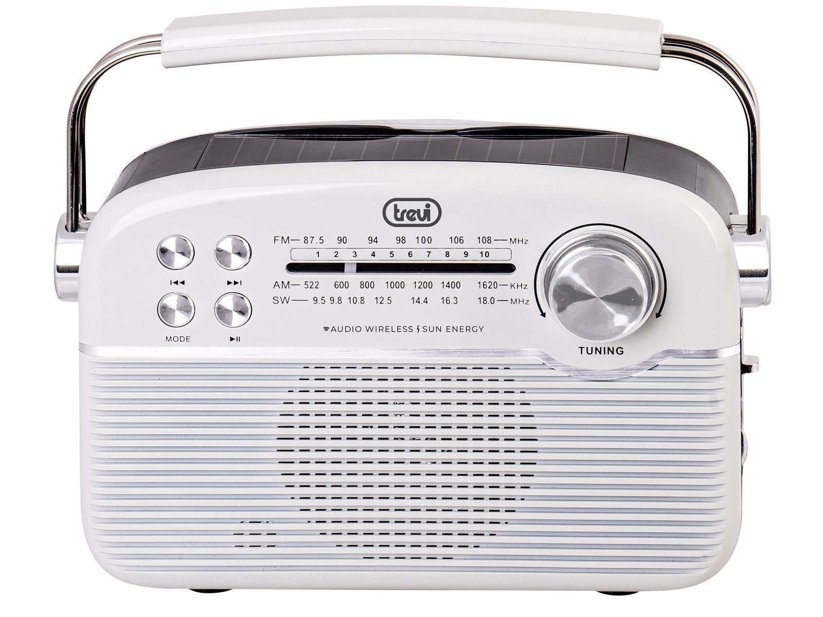 EAN 8011000041803 - Trevi RA 7F50 BT Personal Analógica Blanco imagen 2