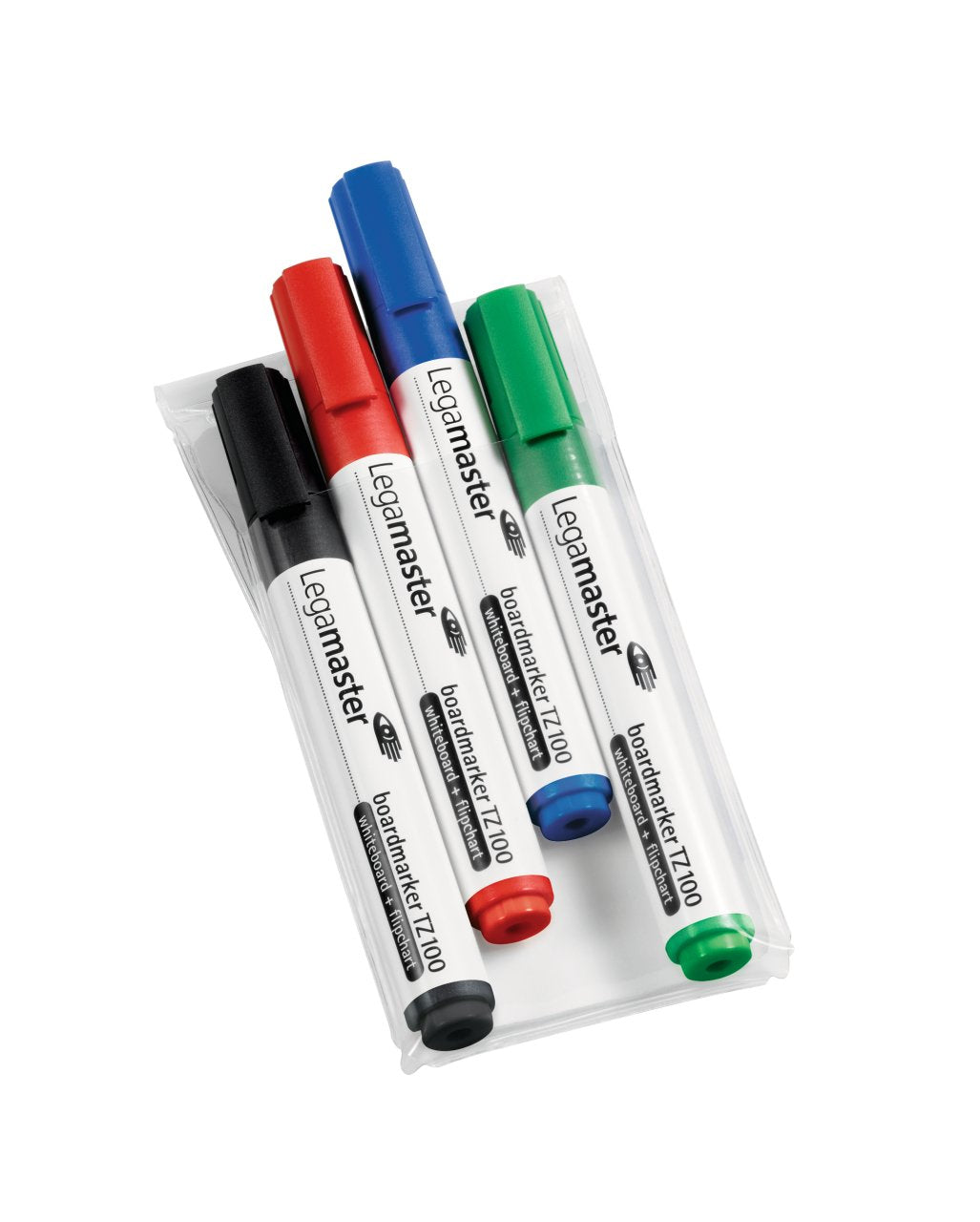 Legamaster Tz100 Boardmarker Surtido 4 Ud. - 4 Ud. - Negro - Azul - Verde - Rojo