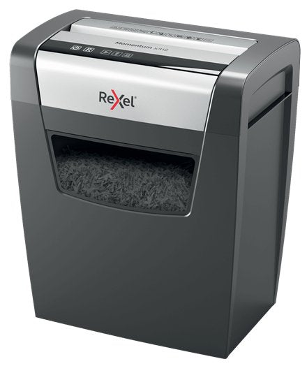 EAN 5028252523271 - Rexel Momentum X312 triturador de papel Corte en partículas 62 dB Negro, Gris imagen 2