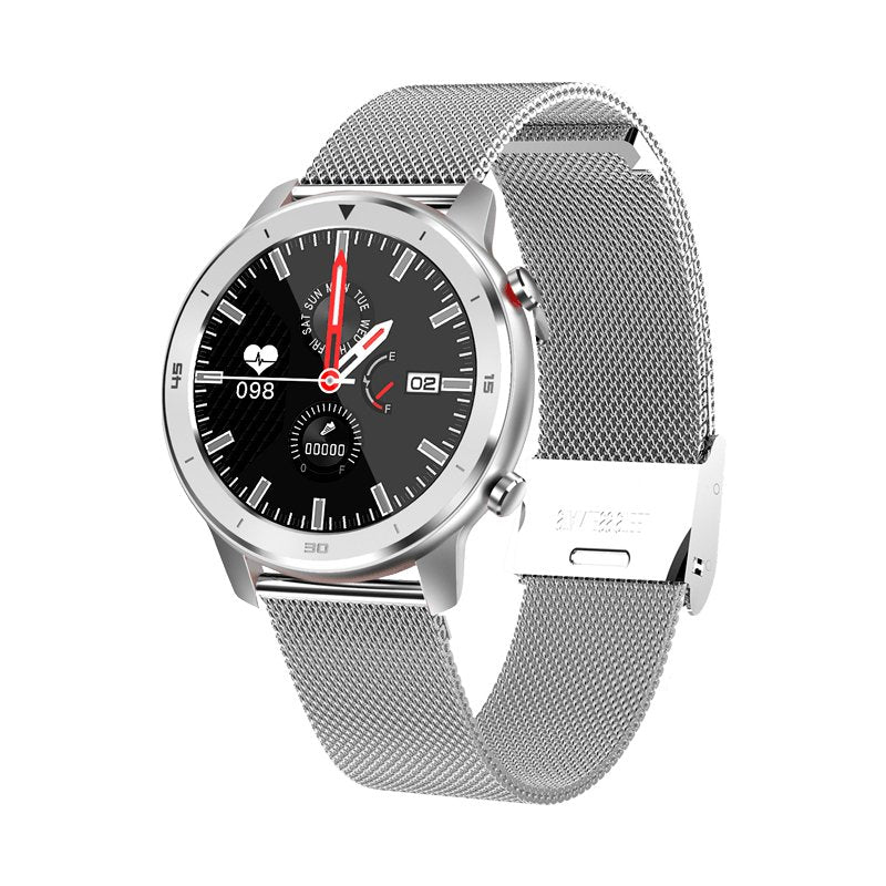 Smartwatch Innjoo Voom Classic Notificaciones Frecuencia Cardíaca Plata