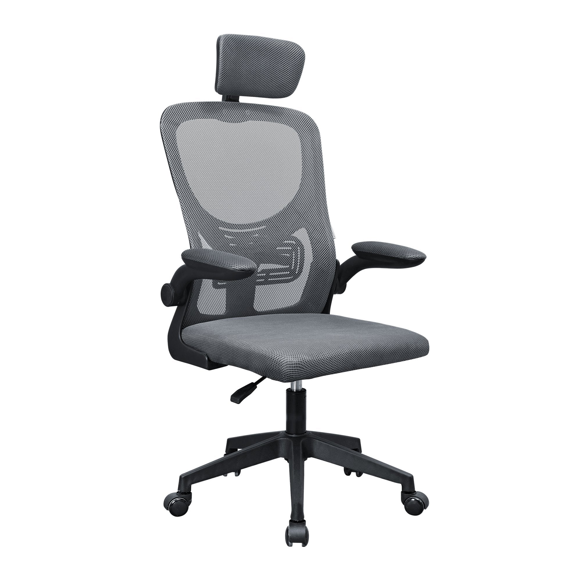 Silla Mgc-Ergo Plus Gris Mars Gaming Reposabrazos Plegables /Pistón Clase 3/ Soporte Lumbar Dinámico Adaptable/ Peso Máximo 120kg/ Malla Transpirable