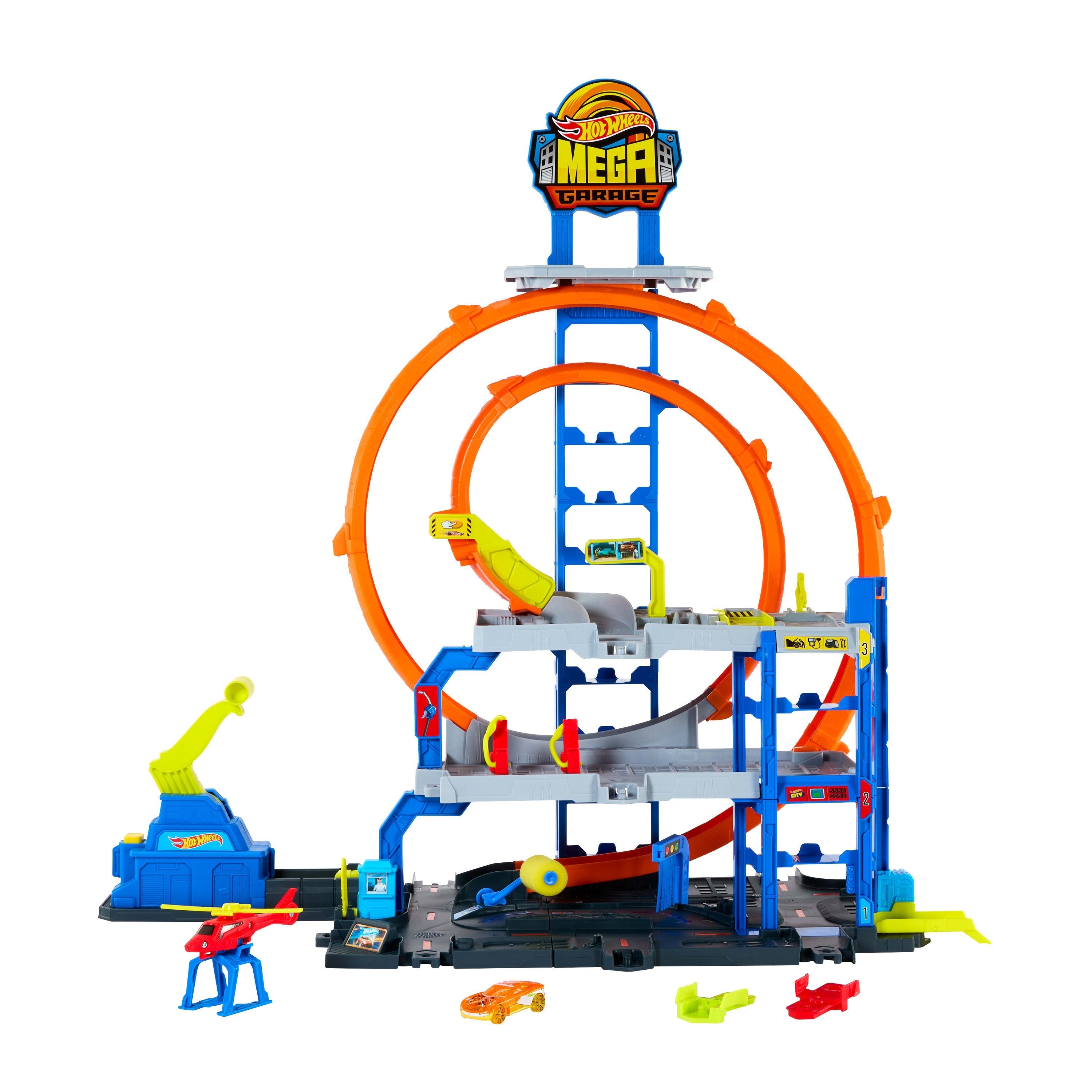 Hot Wheels Jbm74, Juego De Construcción