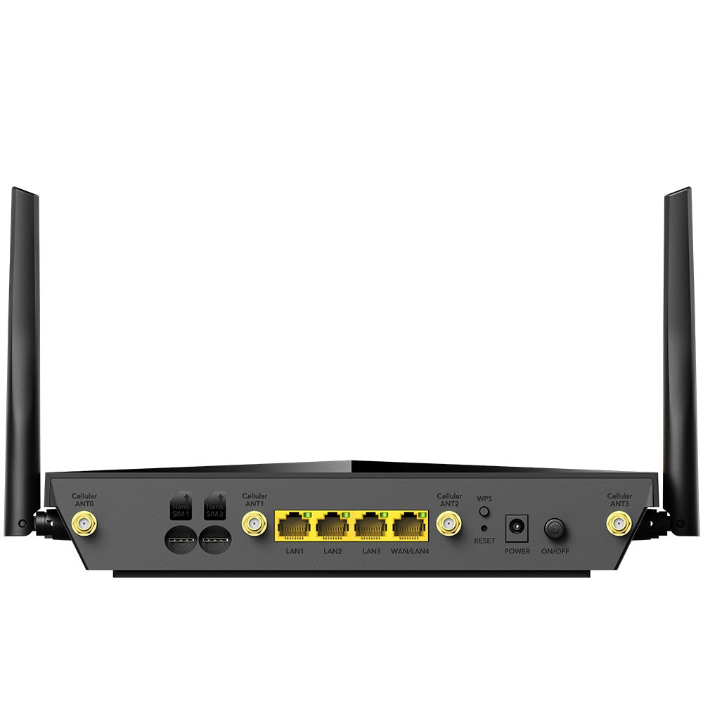 EAN 6971690792282 - Cudy P5 router inalámbrico Gigabit Ethernet Doble banda (2,4 GHz / 5 GHz) 5G Negro imagen 3