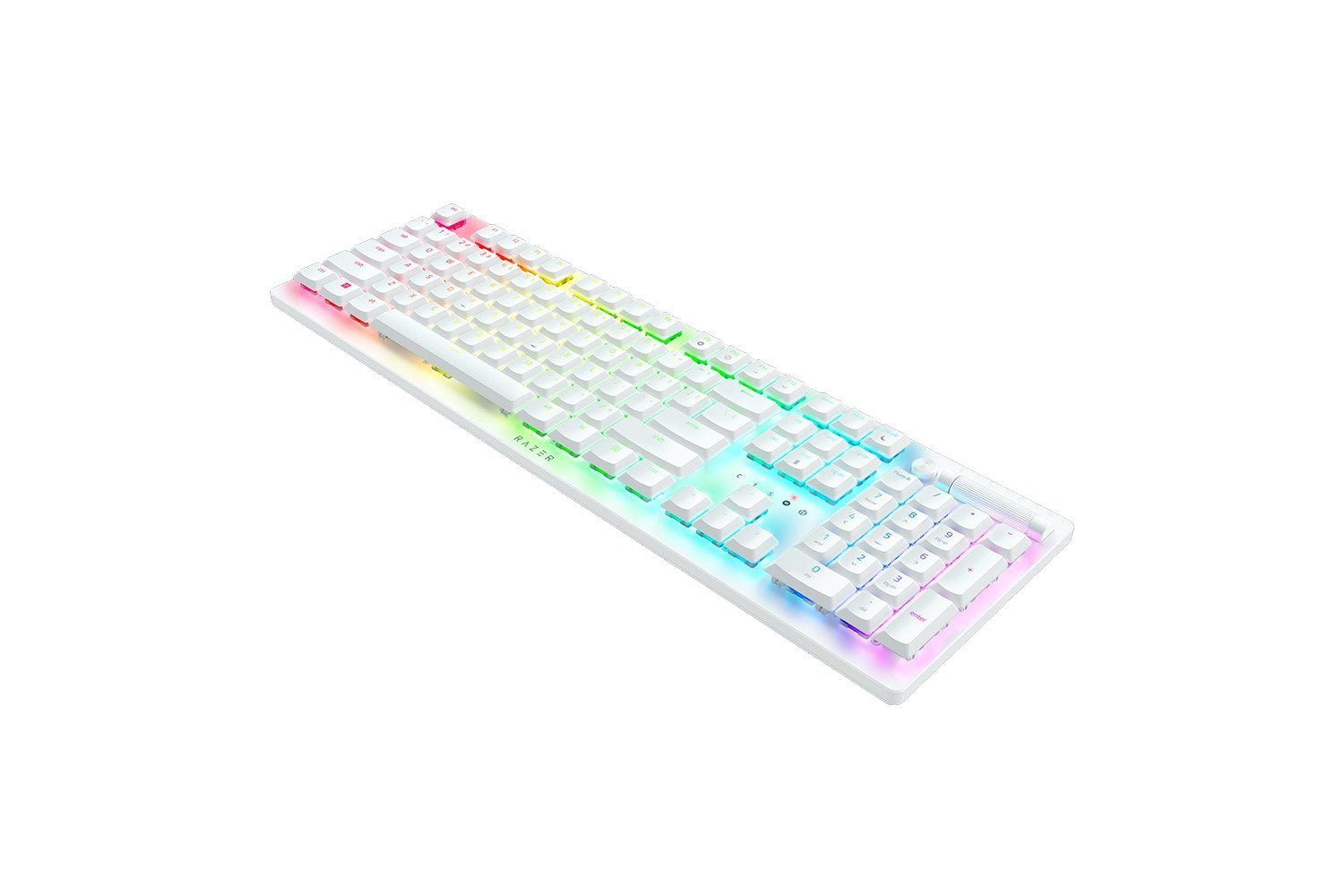 EAN 8886419349426 - Razer DeathStalker V2 Pro teclado Juego USB + RF Wireless + Bluetooth QWERTY Inglés de EE. UU. Blanco imagen 2