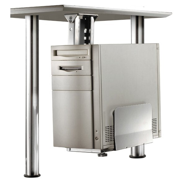 Microconnect Soporte De Cpu Bajo Mesa Negro