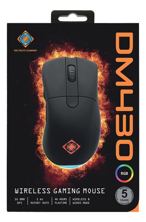 EAN 7333048046734 - Deltaco GAM-107 ratón Juego mano derecha USB tipo A 16000 DPI imagen 4