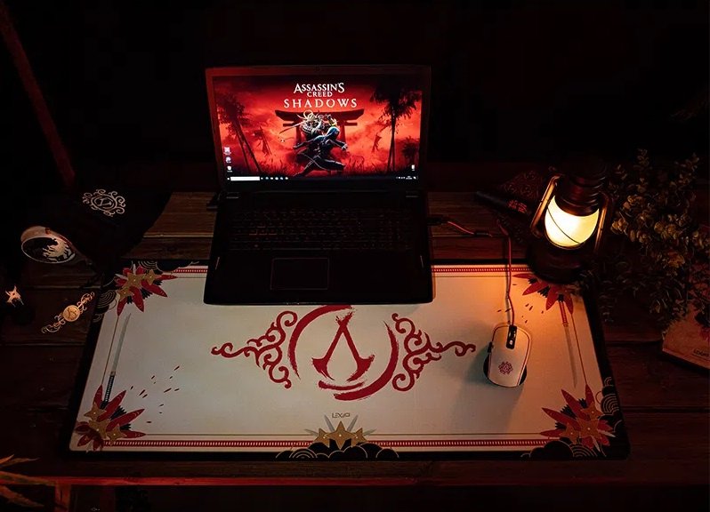 Lexip X Ubisoft Assassins Creed Shadows Initiate Box Pc Game Mouse Mat