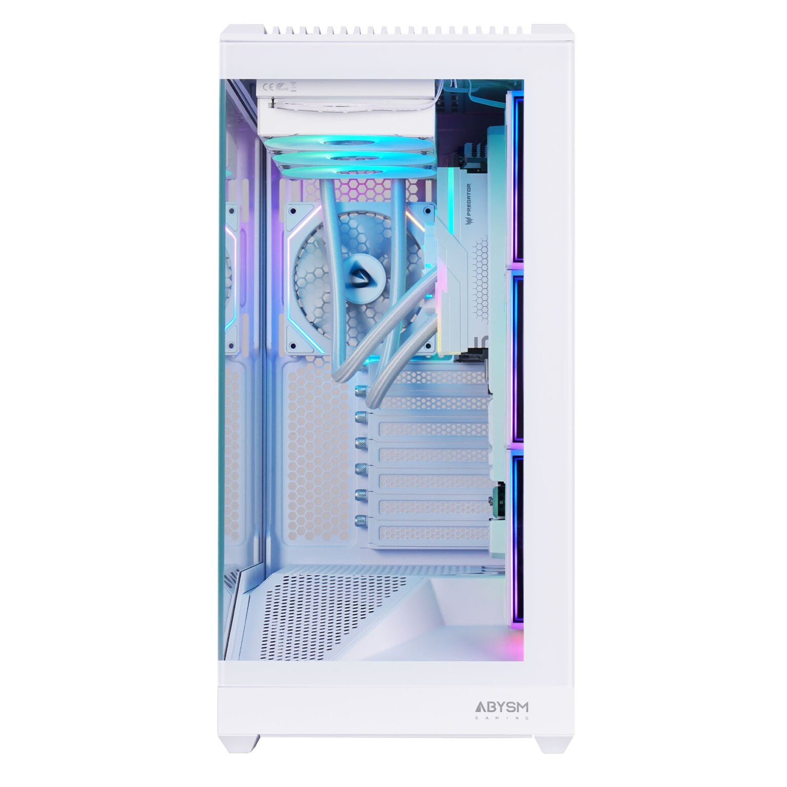 EAN 8436617921513 - ABYSM AB123533W carcasa de ordenador Blanco imagen 2