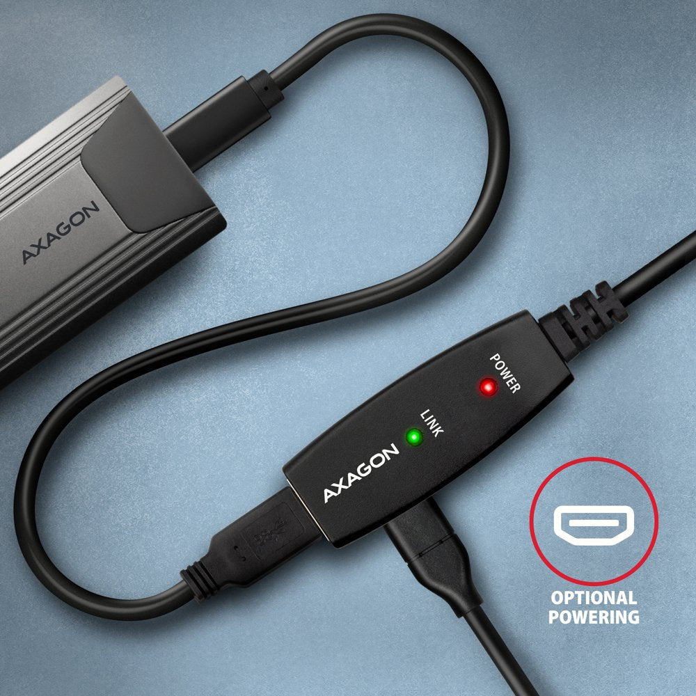 EAN 8595247907257 - Axagon N ADR-310 USB 3.2 Gen 1 A-M -> A-F aktivni prodluovaci repeater kabel cable USB USB 3.2 Gen 1 (3. imagen 6